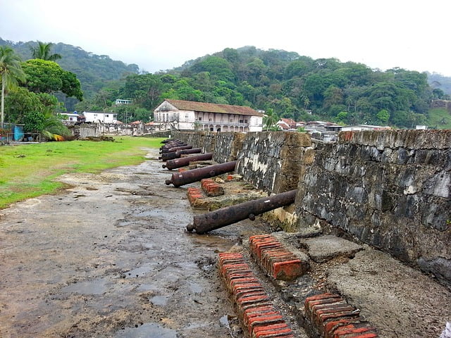 Voyage sur-mesure Panama : les fortifications de la côte Caraïbe