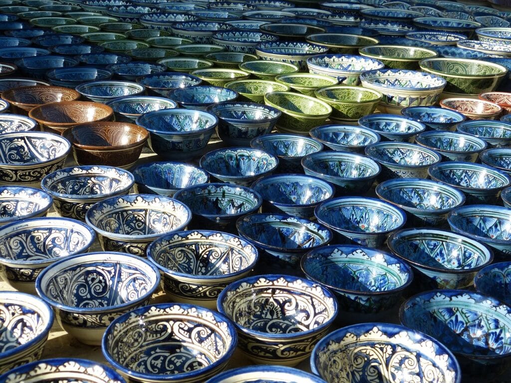Voyage en Ouzbékistan en 2025 - Marché place de Registan - Agence de voyage NostalAsie ANN