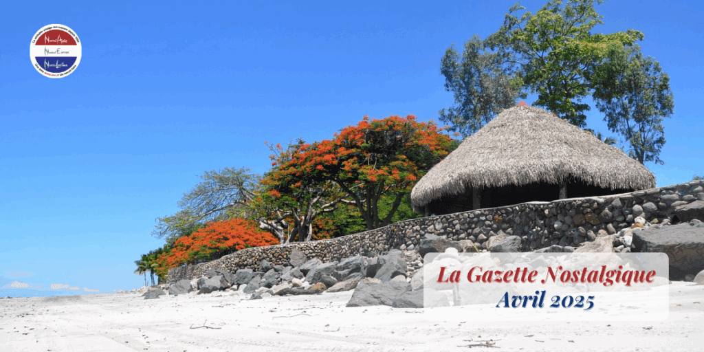 Illustration de la Gazette Nostalgique pour avril 2025