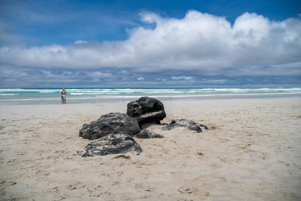 Voyage en Équateur en 2025 - Plage de sable blanc aux Galapagos - ANN NostaLatina