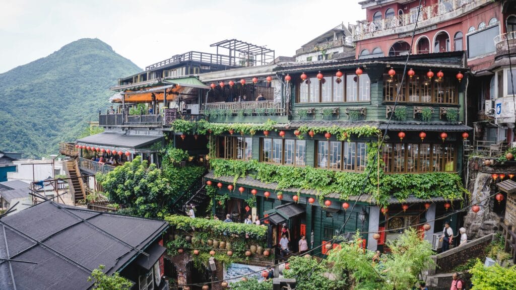 Voyage à Taiwan en 2025 - Habitations à Jiufen - ANN NostalAsie