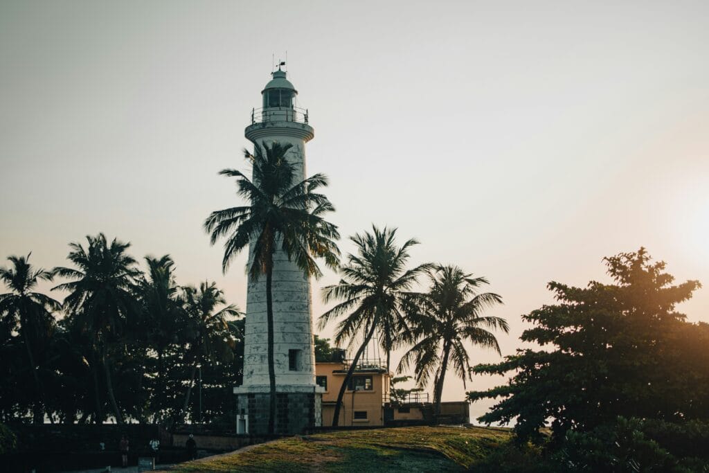 Voyage au Sri Lanka en 2026 - Phare de Galle - Voyage sur mesure avec NostalAsia ANN